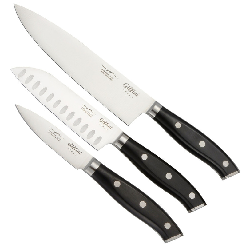 چاقو آشپزخانه جی فی نی کد 003 مجموعه 3 عددی چاقو آشپزخانه جی فی نی کد 003 مجموعه 3 عددی