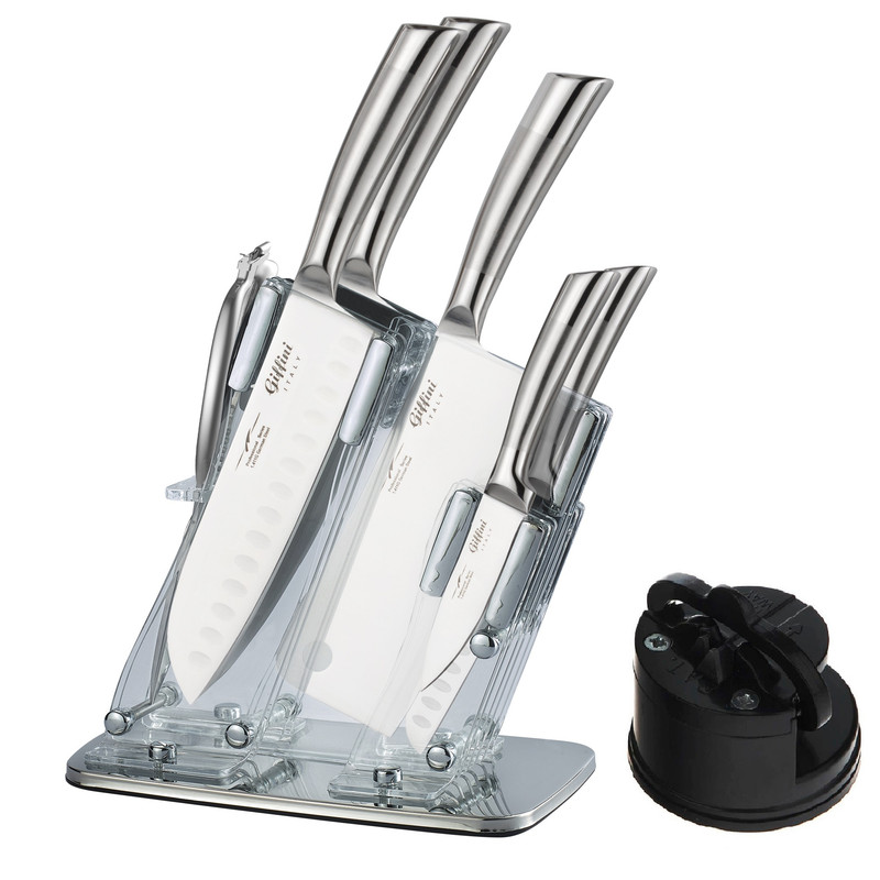 سرویس چاقو آشپزخانه 8 پارچه جی فی نی کد N.G.B.08