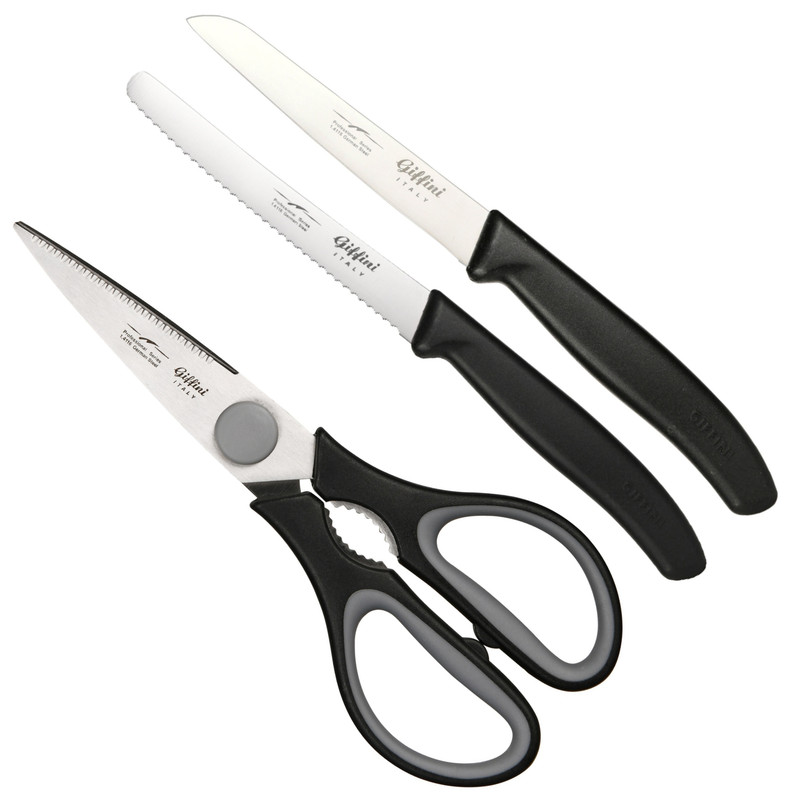 چاقوی آشپزخانه جی فی نی کد G-03 مجموعه 3 عددی