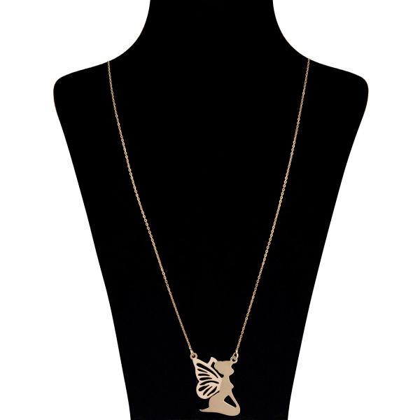 گردنبند طلا 18 عیار شمیم گلد گالری مدل Dm1020