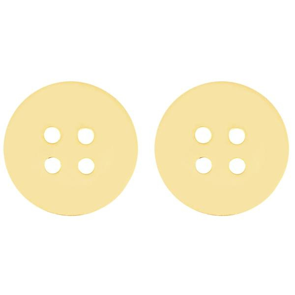 گوشواره طلا 18 عیار شمیم گلد گالری مدل GM37