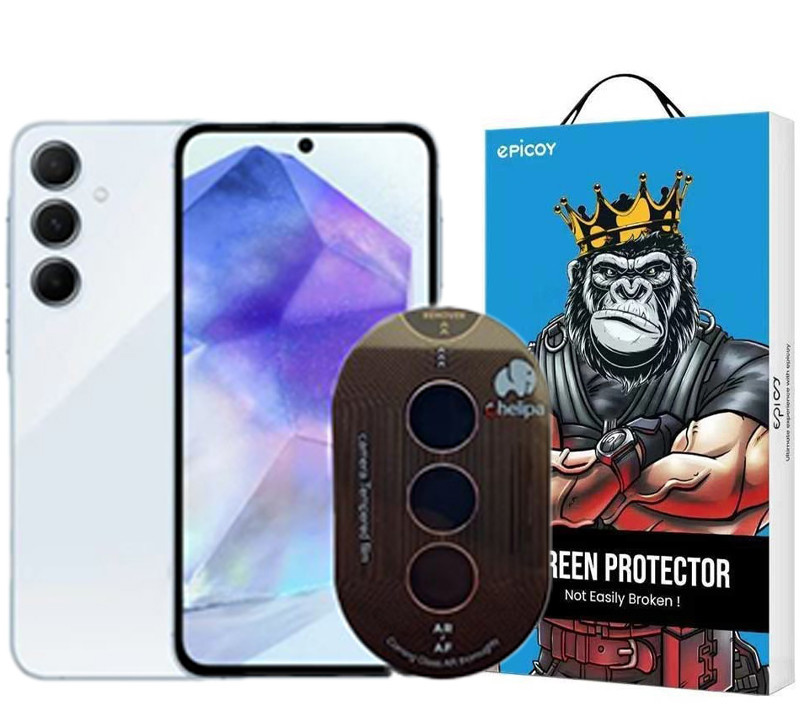 محافظ لنز دوربین اپیکوی مدل Chelipa مناسب برای گوشی موبایل سامسونگ Galaxy A55/A35