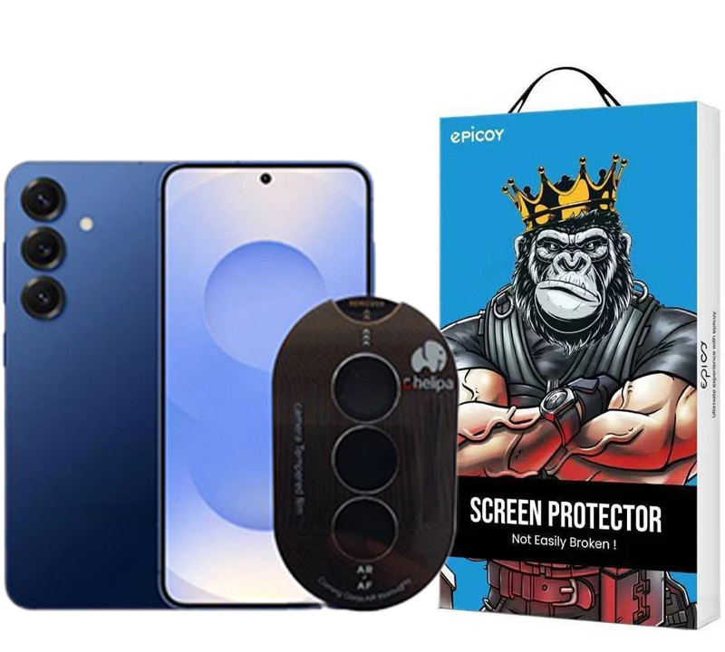 محافظ لنز دوربین اپیکوی مدل Chelipa مناسب برای گوشی موبایل سامسونگ Galaxy S25 Plus