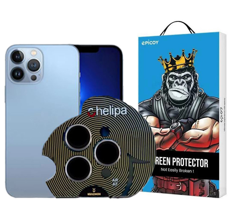 محافظ لنز دوربین اپیکوی مدل Chelipa مناسب برای گوشی موبایل اپل iPhone 13 Pro Max / 13 Pro