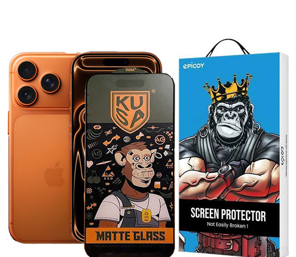 محافظ صفحه نمایش مات اپیکوی مدل Monkey Matt مناسب برای گوشی موبایل اپل iPhone 17 Pro Max