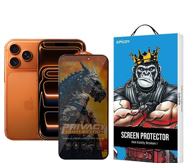 محافظ صفحه نمایش حریم شخصی اپیکوی مدل Knight Privacy مناسب برای گوشی موبایل اپل iPhone 17 Pro Max