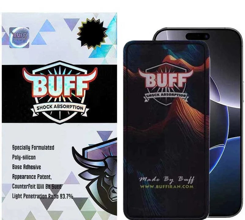 محافظ صفحه نمایش 5D بوف مدل Mountain-Guarantee مناسب برای گوشی موبایل اپل iPhone 17 Pro Max