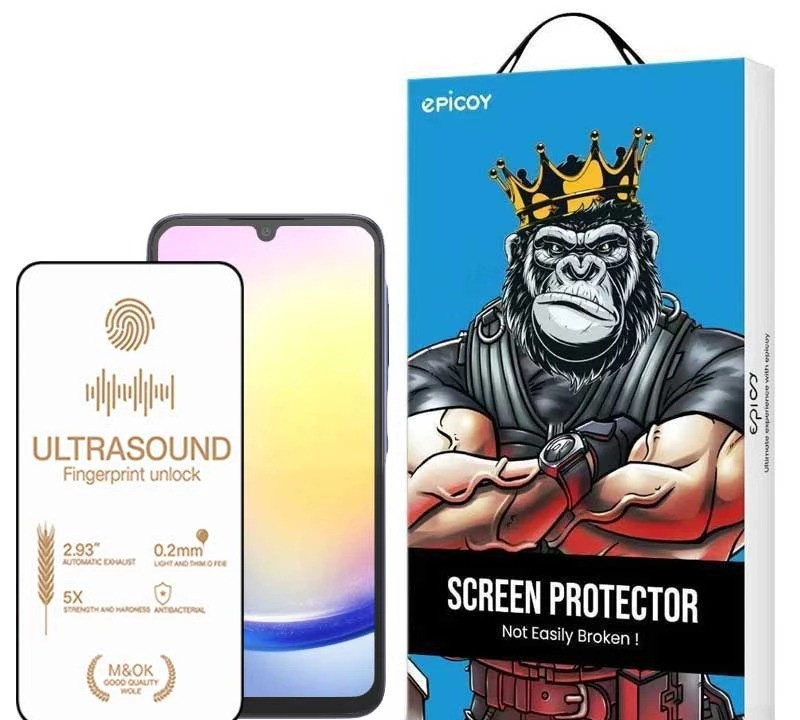 محافظ صفحه نمایش اپیکوی مدل UltraSound مناسب برای گوشی موبایل سامسونگ Galaxy A17 / A26/A16
