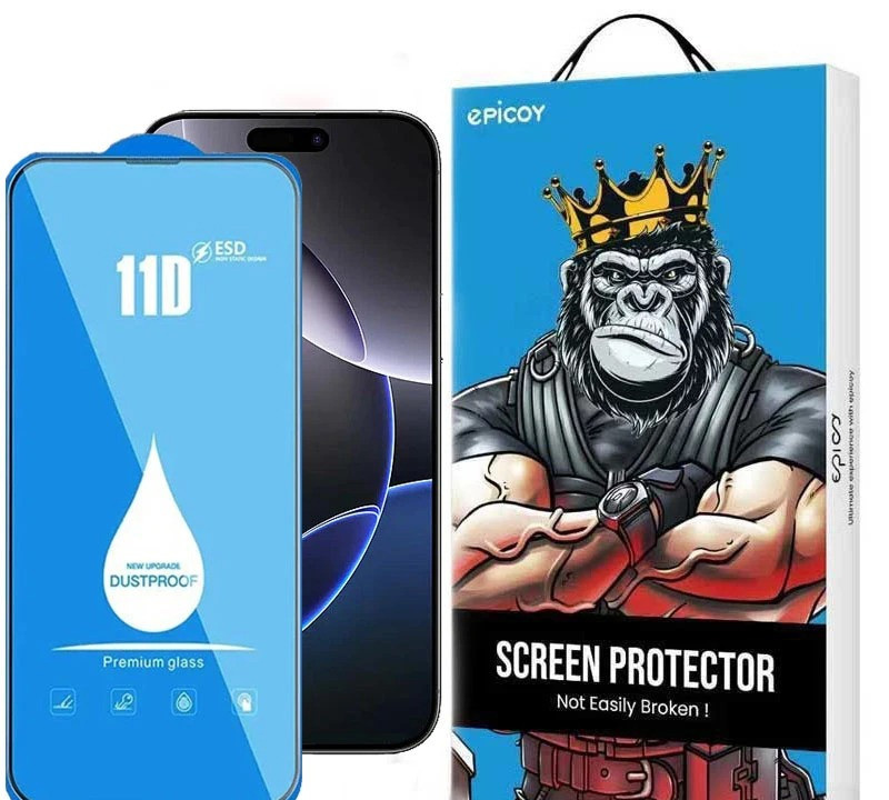 محافظ صفحه نمایش اپیکوی مدل Blue ESD مناسب برای گوشی موبایل اپل iPhone 17 / 16 Pro