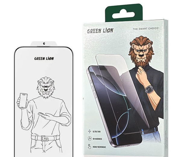 محافظ صفحه نمایش گرین لاین مدل 9H steve مناسب برای گوشی موبایل اپل iPhone 17 Pro Max