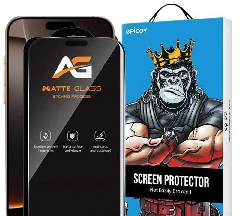 محافظ صفحه نمایش مات اپیکوی مدل AG Matte Etching مناسب برای گوشی موبایل اپل iPhone 17 Pro