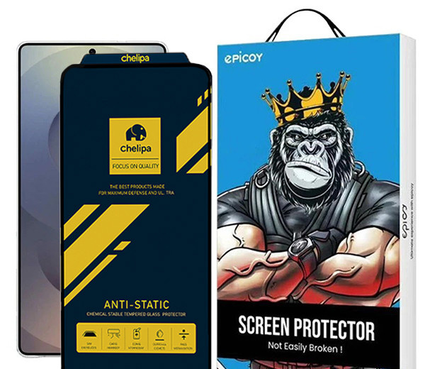محافظ صفحه نمایش اپیکوی مدل Chelipa Anti-Static مناسب برای گوشی موبایل سامسونگ Galaxy S25 Ultra