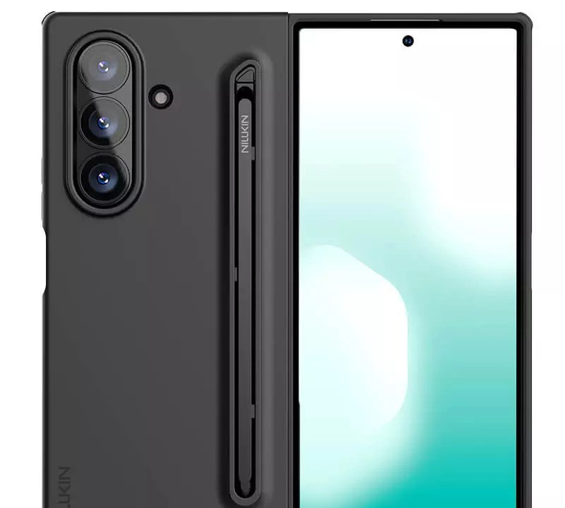 کاور نیلکین مدل Flex Pure Fold S Pen Holder مناسب برای گوشی موبایل سامسونگ Galaxy Z Fold 7