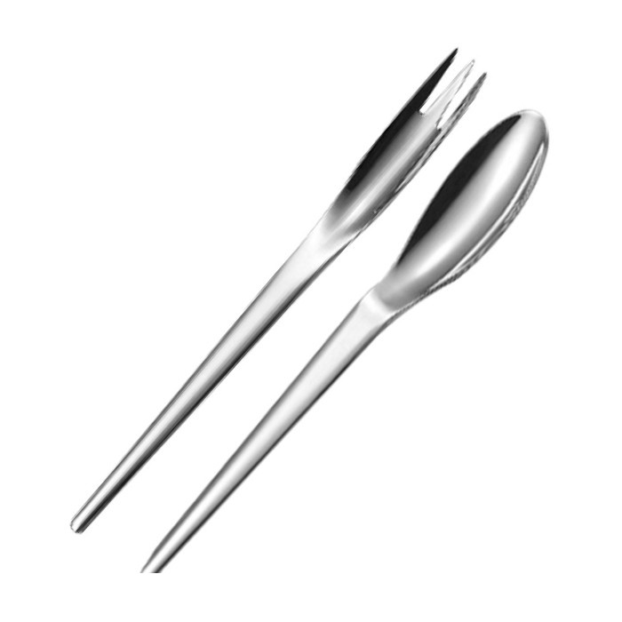 قاشق و چنگال جی فی نی مدل 694 fashion مجموعه 2 عددی