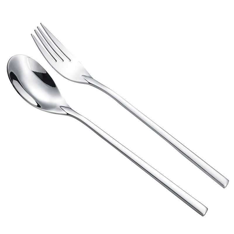 قاشق و چنگال غذاخوری جی فی نی مدل 53 مجموعه 2 عددی