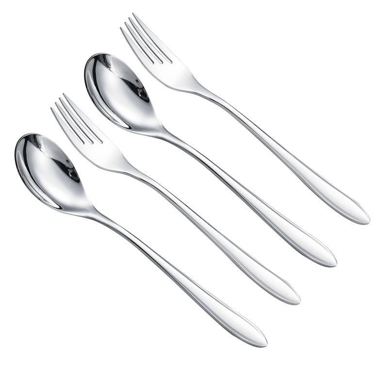 سرویس قاشق و چنگال 4 پارچه جی فی نی مدل 05