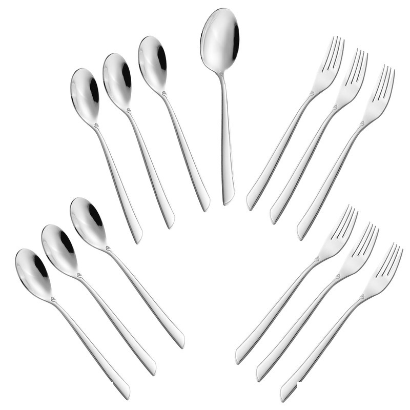 ست قاشق و چنگال 13پارچه جی فی نی مدل 52 ست قاشق و چنگال 13پارچه جی فی نی مدل 52