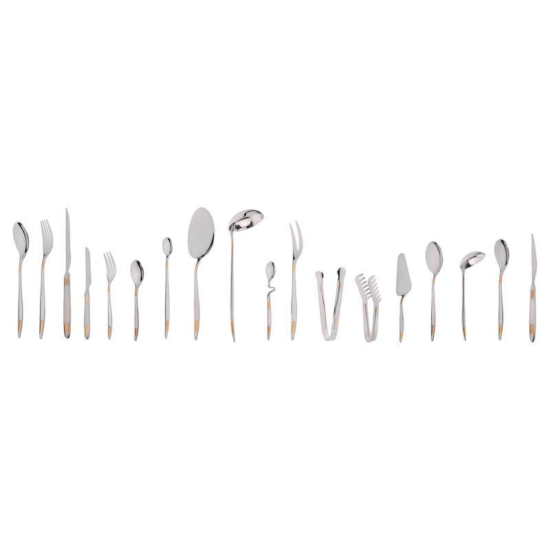 سرویس قاشق و چنگال 143 پارچه نایس بیوتی کد 141G