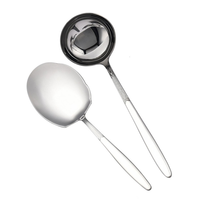 کفگیر و ملاقه جی فی نی کد 02 مجموعه 2 عددی