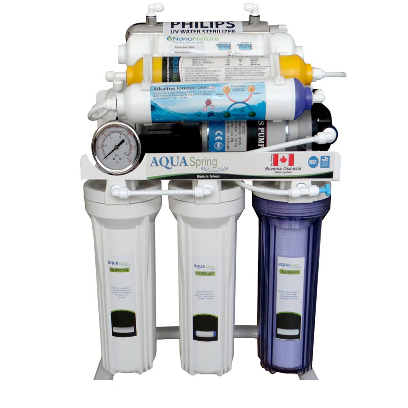 دستگاه تصفیه کننده آب آکوآ اسپرینگ مدل RO-S10-NATURE2200