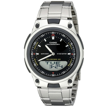 ساعت کاسیو مدل AW-80D-1AVDF-نقره‌ای