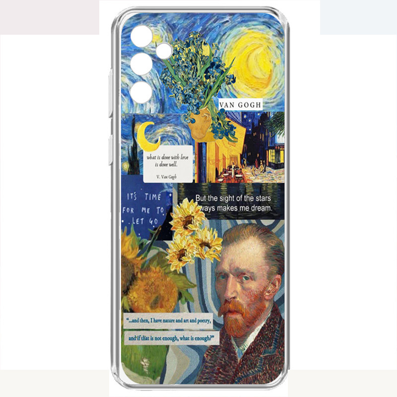 کاور طرح Van Gogh مناسب برای گوشی موبایل سامسونگ Galaxy A34