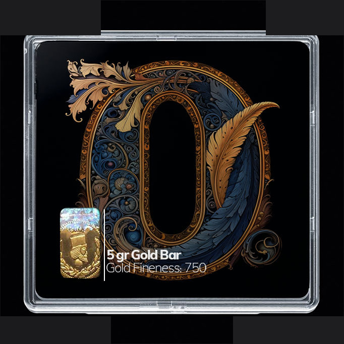 شمش طلا 18 عیار مدوپد مدل عدد 0  کد SG10211