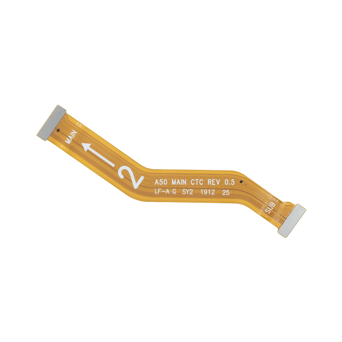 فلت شارژ گوشی سامسونگ Galaxy A50-طلایی