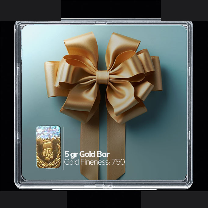 شمش طلا 18 عیار مدوپد مدل روبان کد SG10860 شمش طلا 18 عیار مدوپد مدل روبان کد SG10860