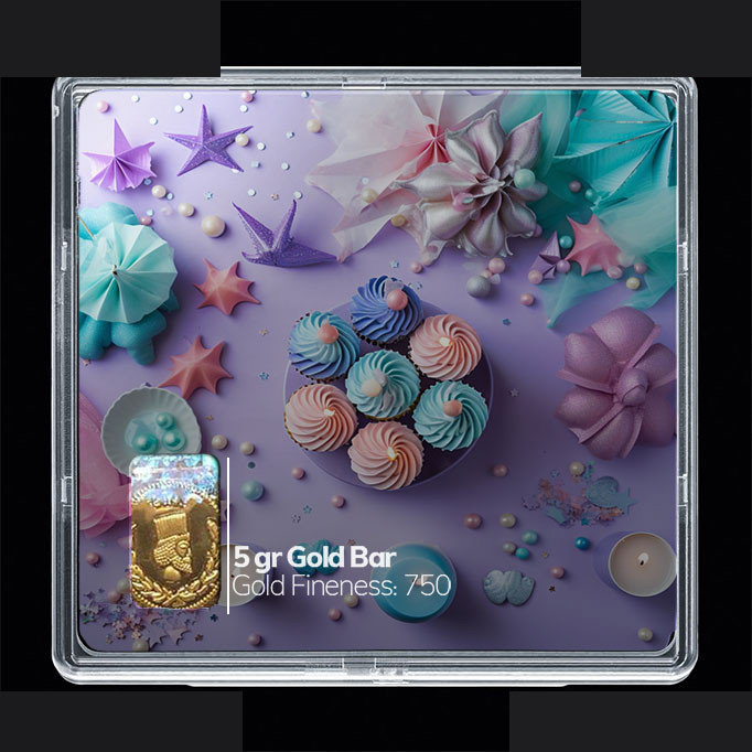 شمش طلا 18 عیار مدوپد مدل شیرینی کد SG10884 شمش طلا 18 عیار مدوپد مدل شیرینی کد SG10884