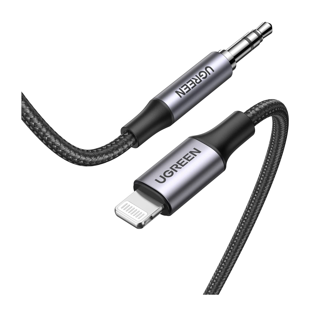 کابل لایتنینگ به AUX یوگرین US315 مدل 70509 طول 1 متر-مشکی