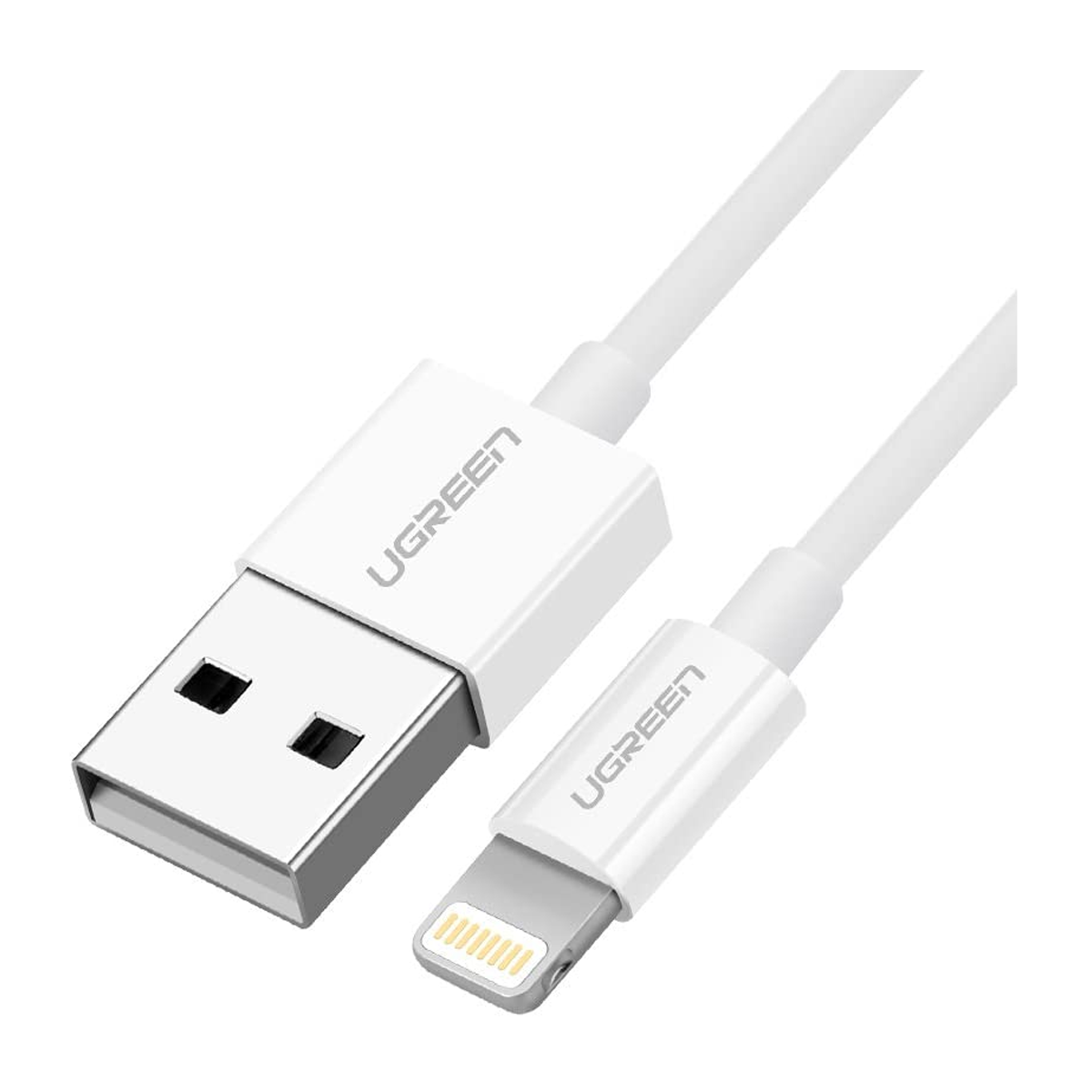 کابل لایتنینگ به USB یوگرین US155 مدل 20728 طول 1 متر-سفید