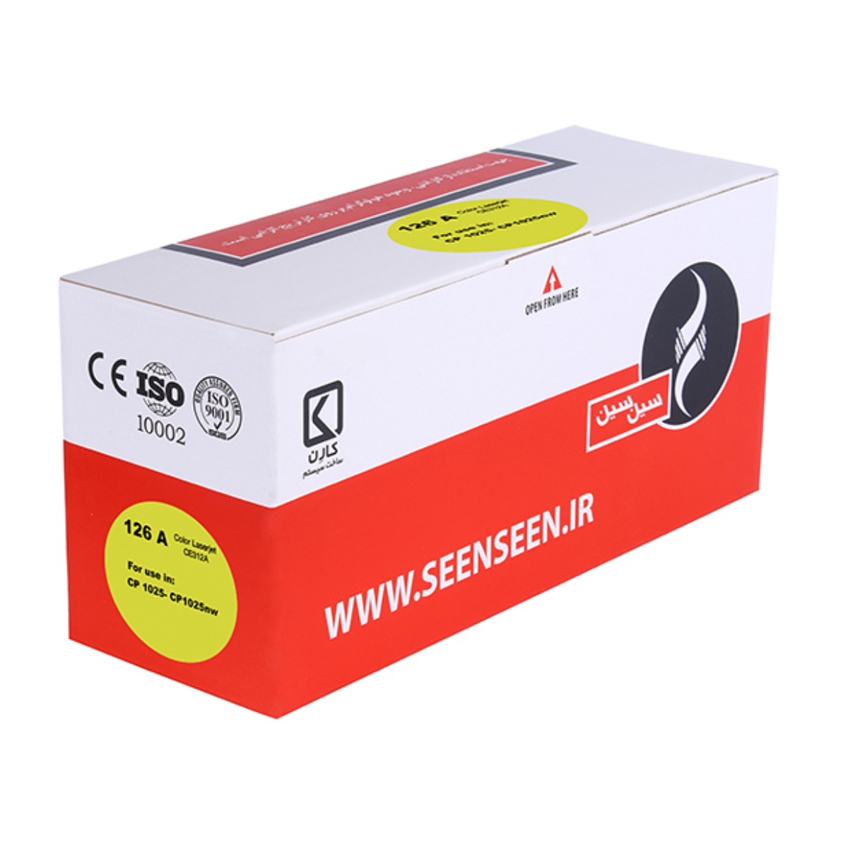 کارتریج سین سین طرح HP 126A زرد-زرد