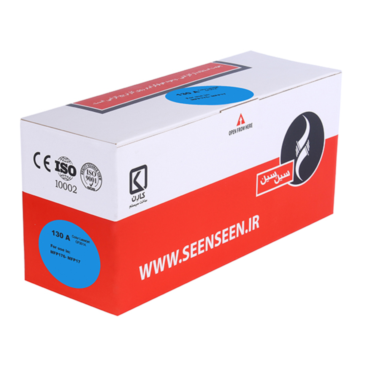 کارتریج سین سین طرح HP 130A آبی-آبی