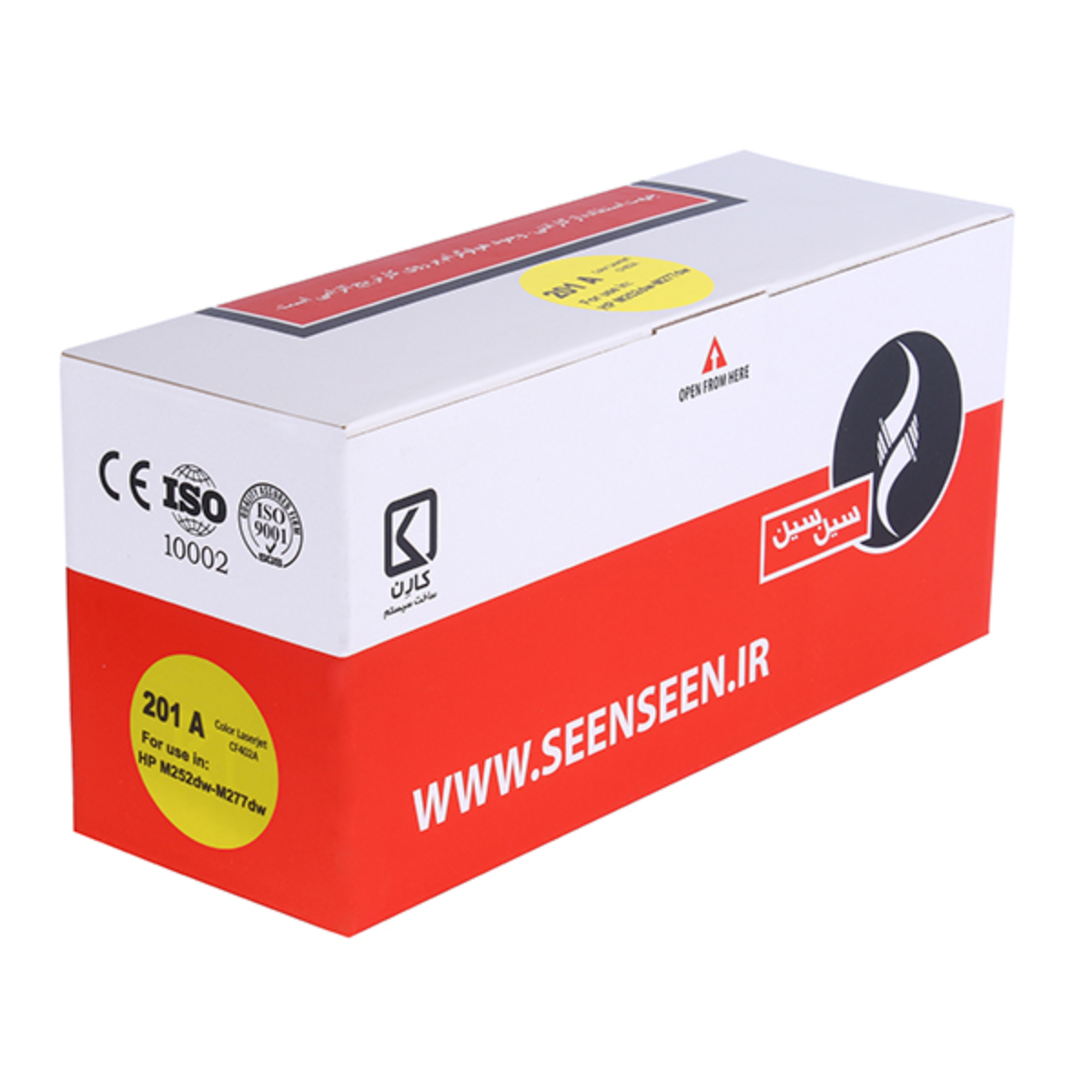 کارتریج سین سین طرح HP 201A زرد-زرد