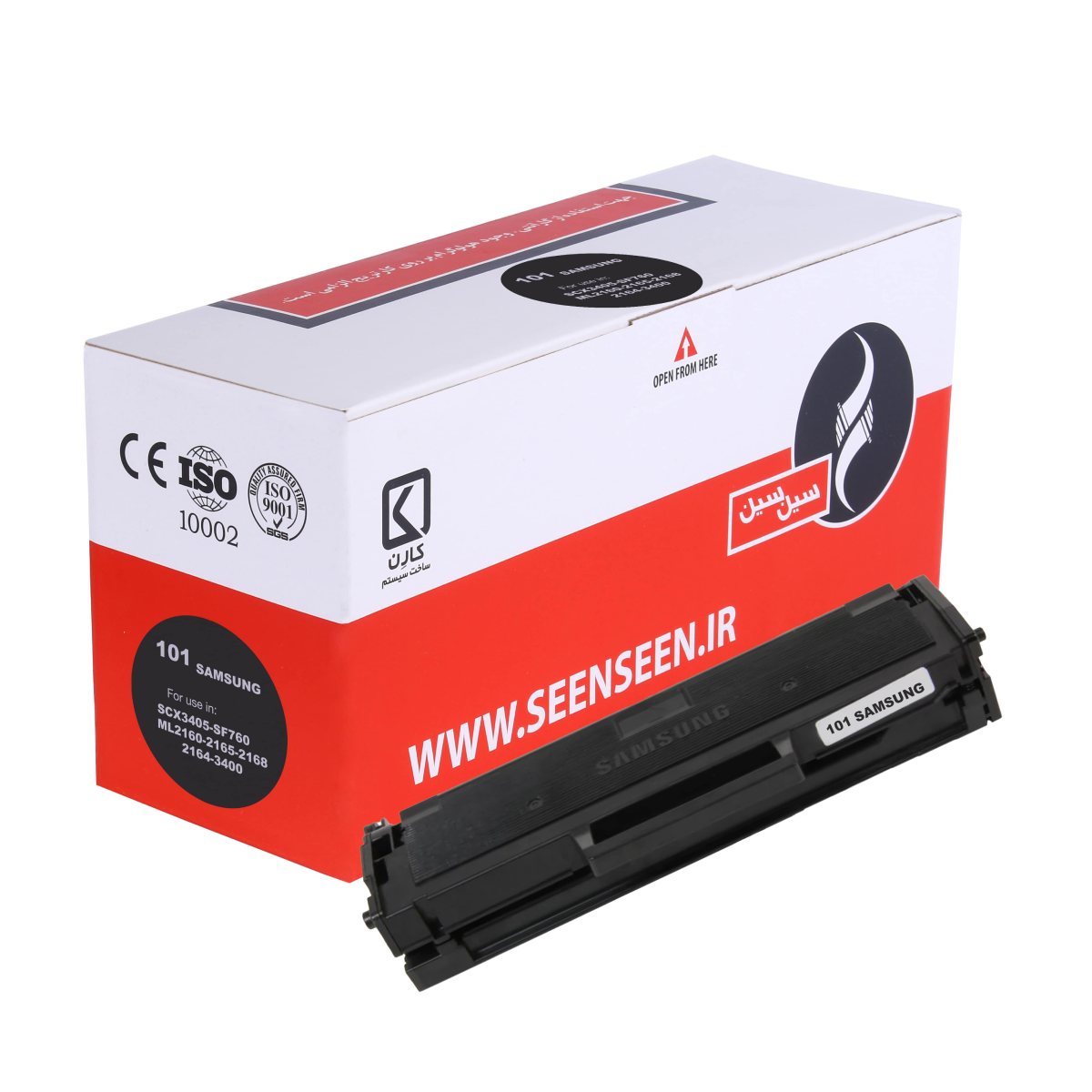 کارتریج سین سین طرح سامسونگ 101s مشکی