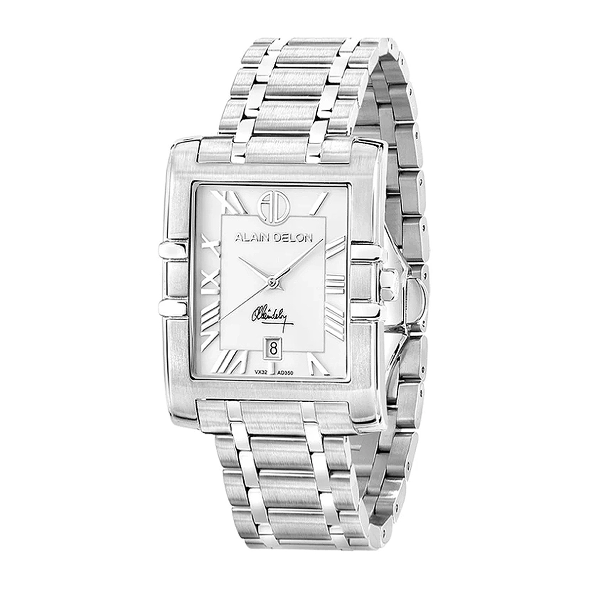 ساعت عقربه ای آلن دلون مردانه AD350-1311-نقرهای ساعت عقربه ای آلن دلون مردانه AD350-1311-نقرهای