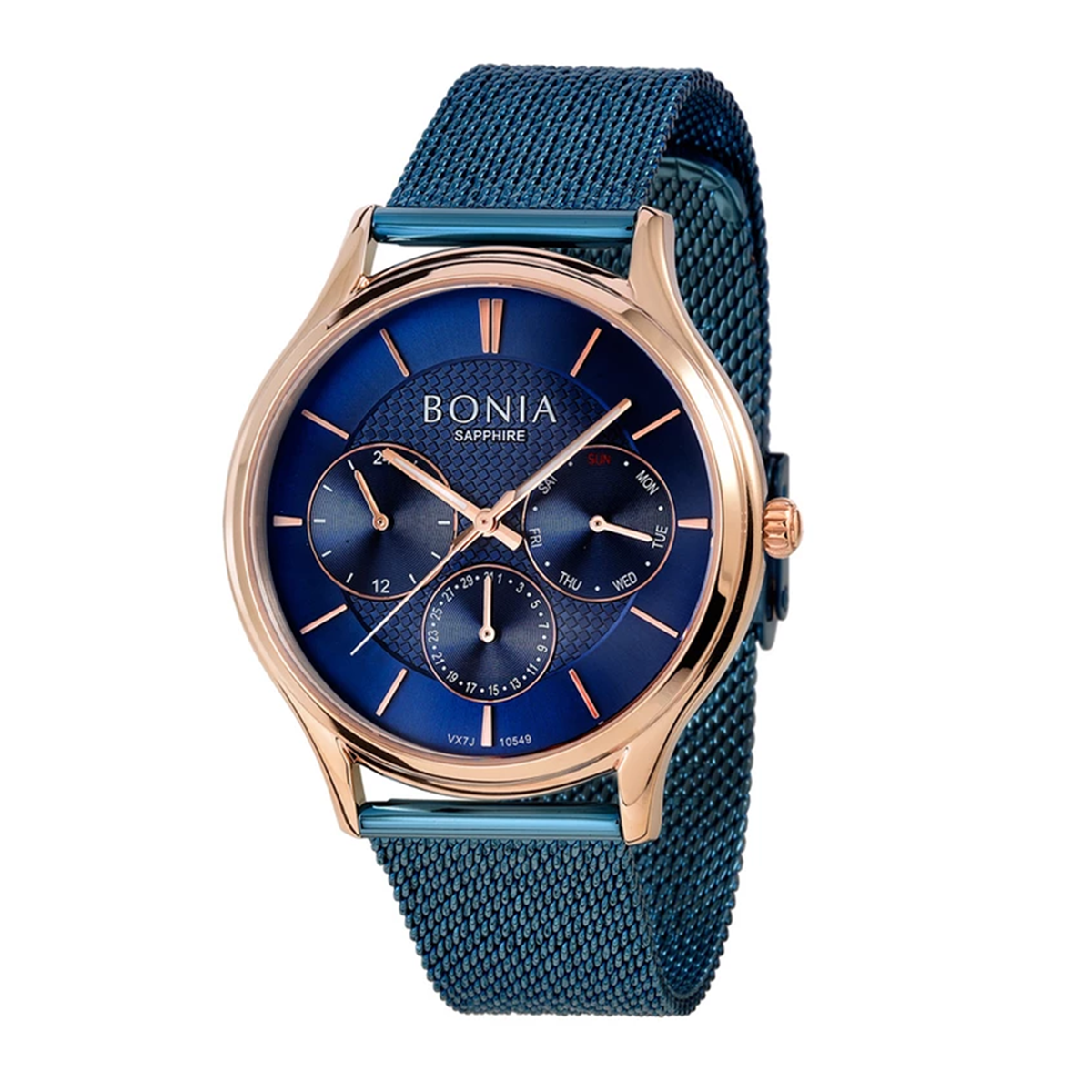 ساعت عقربه ای آلن دلون مردانه BNB10549-1582-طلایی