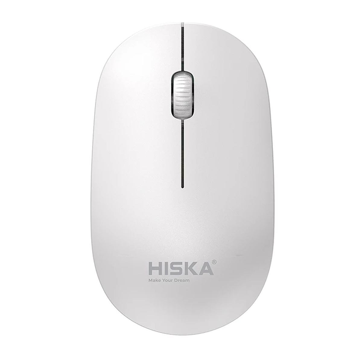 ماوس بی سیم هیسکا مدل HX-MO110-سفید