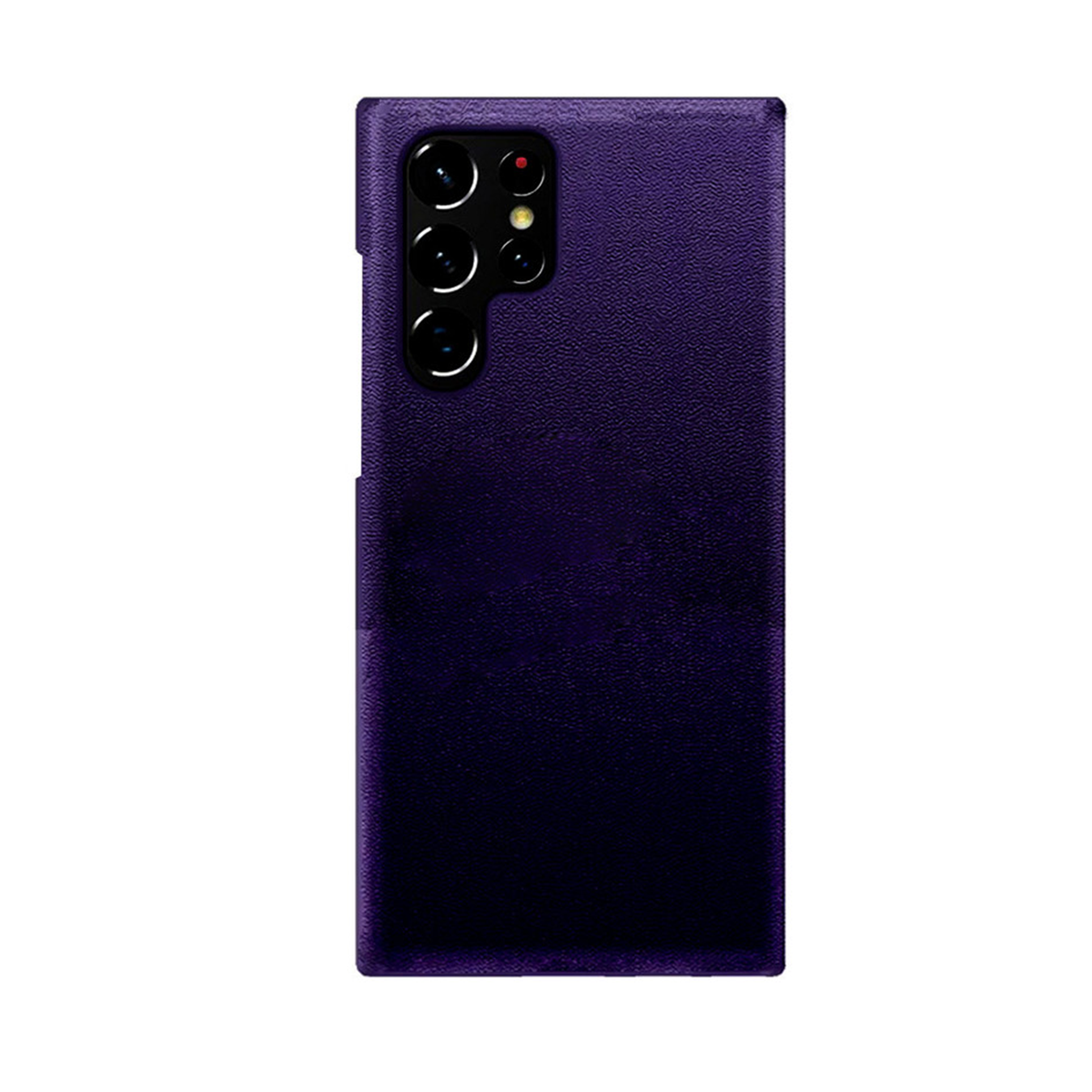 قاب گوشی سامسونگ Galaxy S23 ultra کی زد دوو مدل Noble Collection-Leather-بنفش تیره