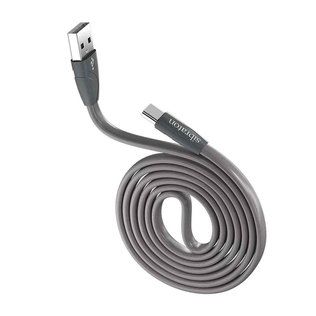 کابل میکروUSB سیبراتون مدل S222A طول 1.1 متر-سفید