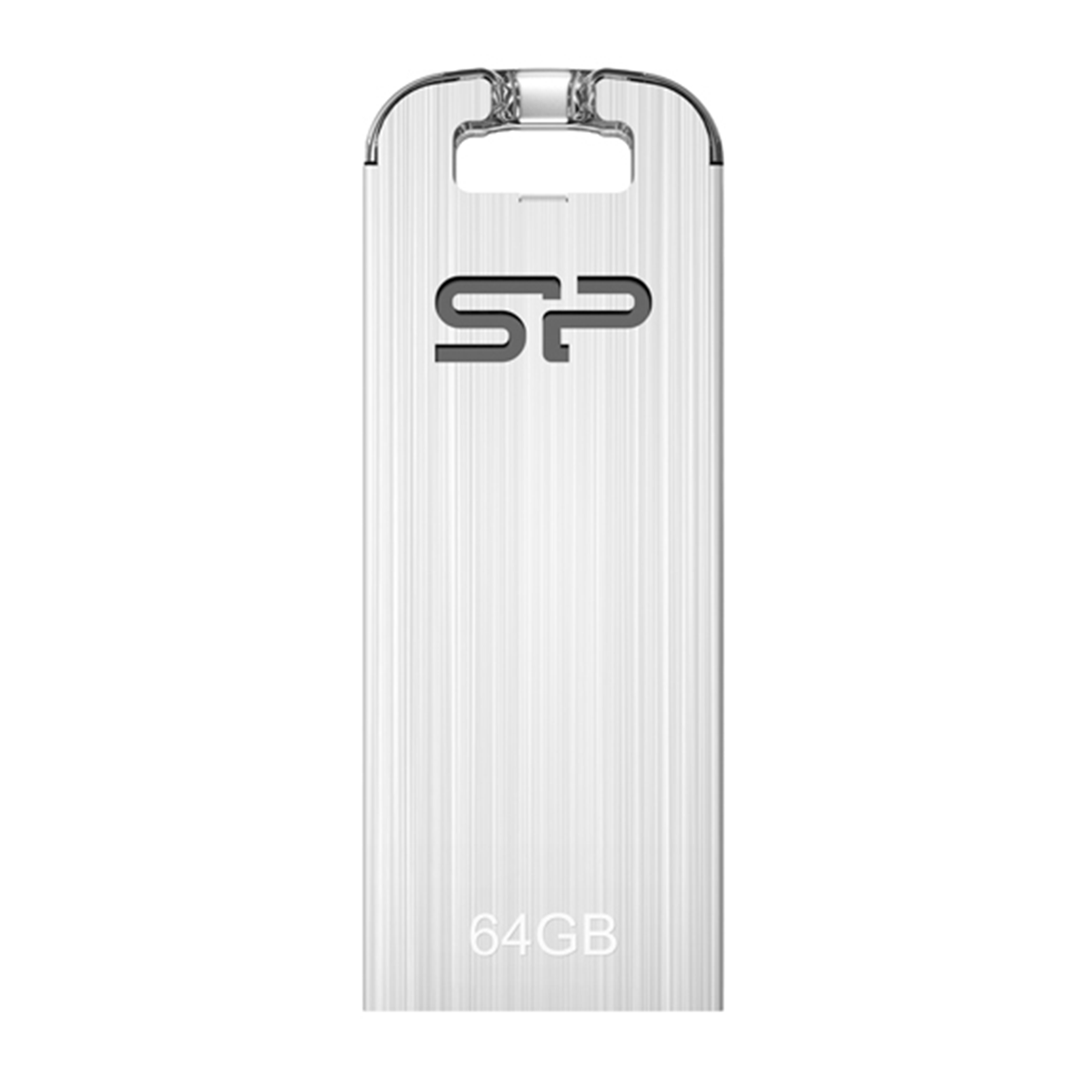 فلش مموری سیلیکون پاور مدل Touch T03 ظرفیت 64 گیگابایت-نقره‌ای