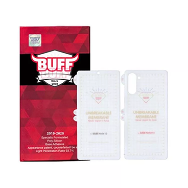 محافظ صفحه نمایش بوف مدل Hydrogel مناسب برای گوشی سامسونگ Galaxy Note 10 -بی رنگ شفاف