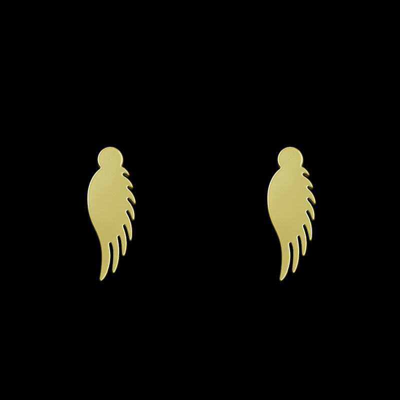 گوشواره طلا 18 عیار زنانه مدوپد مدل بال کد GA1-11868 گوشواره طلا 18 عیار زنانه مدوپد مدل بال کد GA1-11868