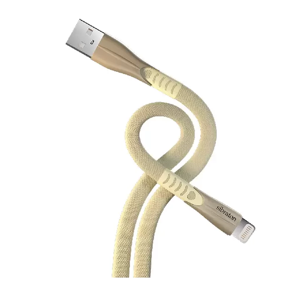 کابل لایتنینگ سیبراتون مدل S255i طول 1.1 متر-طلایی