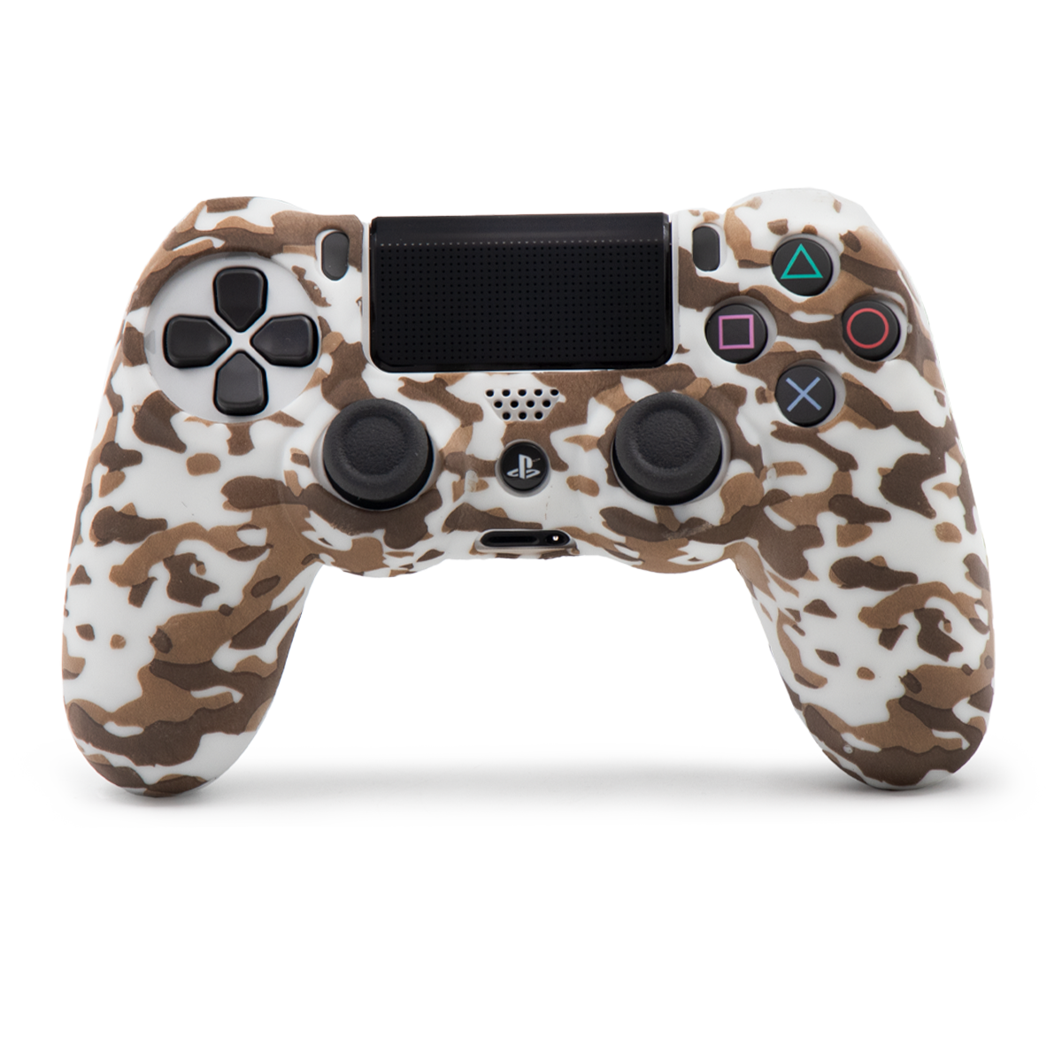 روکش دسته پلی استیشن 4 مدل چریکی سفید قهوه ای