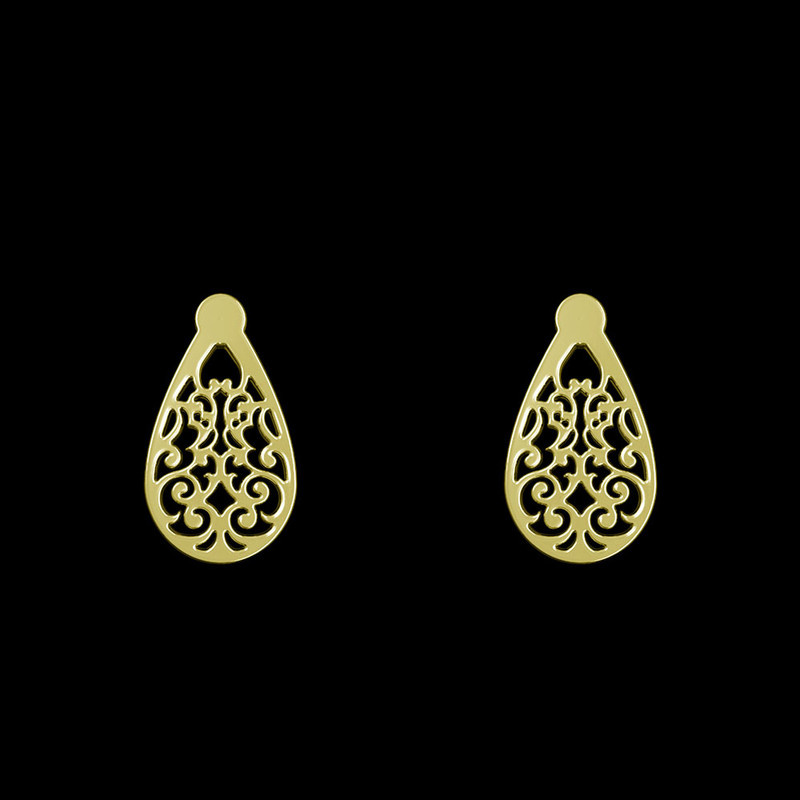 گوشواره طلا 18 عیار زنانه مدوپد مدل هندسی کد GA1-15192 گوشواره طلا 18 عیار زنانه مدوپد مدل هندسی کد GA1-15192