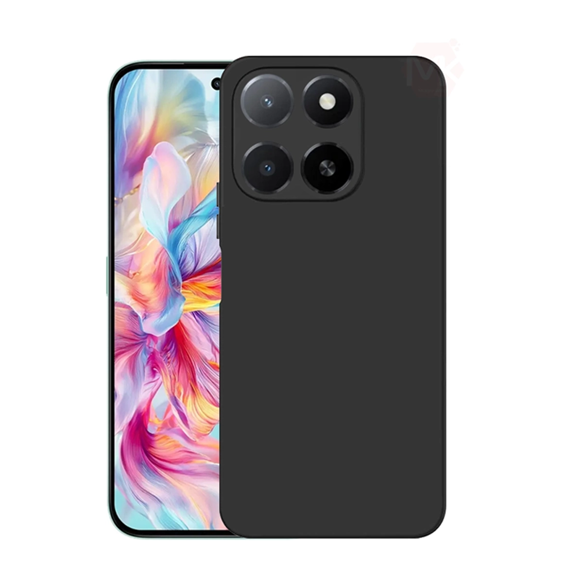 کاور گوشی آنر Honor X6C سیلیکونی مدل Liquid Silicone-سبز تیره