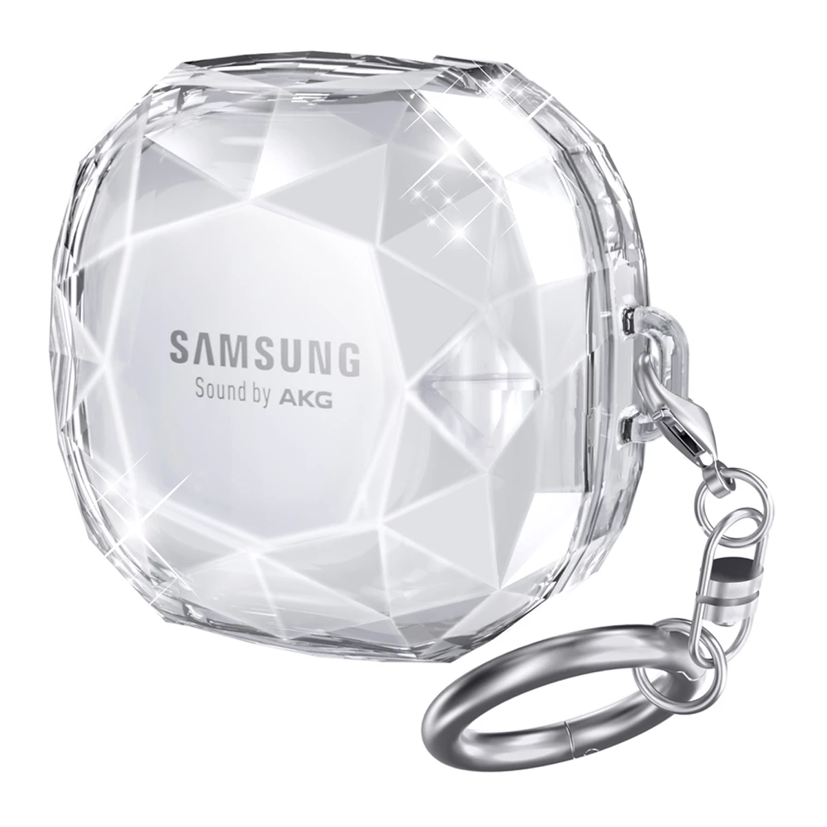 کاور کیس آها استایل مدل WG84 مناسب برای سامسونگ Galaxy Buds Live و Buds Pro-بی رنگ شفاف