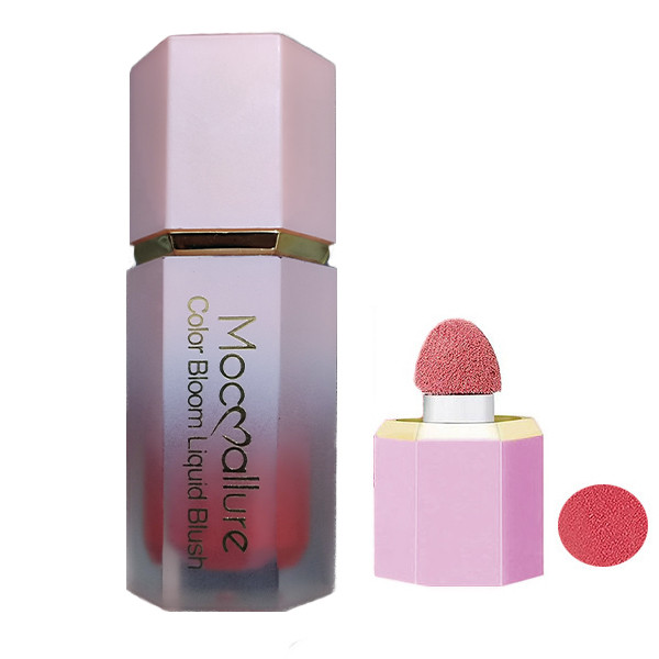 رژ گونه مایع موکالر مدل پددار شماره 01